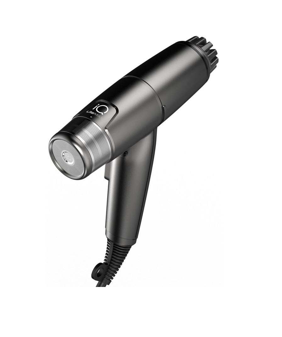 GA.MA IQ Lite Max Uscător de Păr Profesional – Putere Digitală de 1700W, Tehnologie Oxy-Active, Greutate Ultra-Redusă & Accesorii Premium