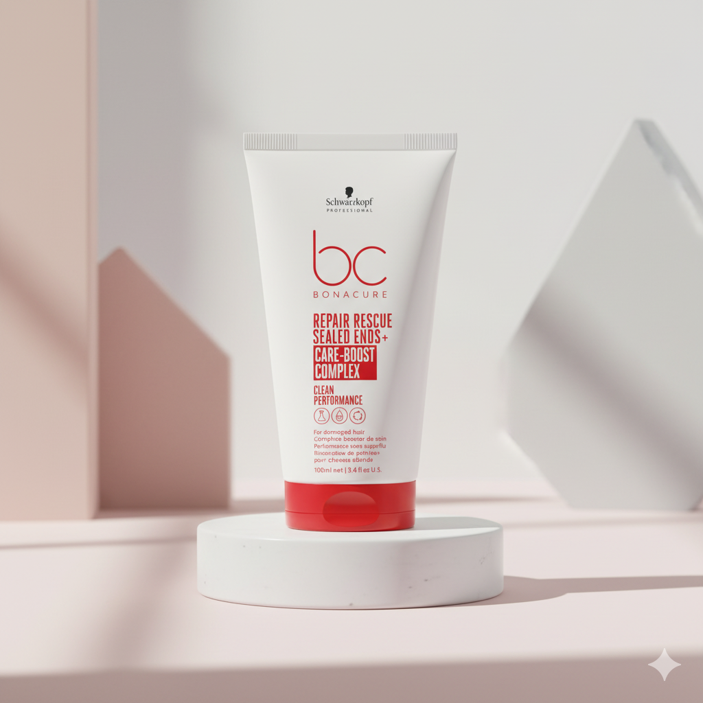 Schwarzkopf Professional BC Bonacure Repair Rescue Sealed Ends+ 100ml – Ser Leave-in pentru Vârfuri Perfect Sigilate