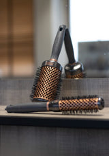 Olivia Garden Expert Blowout Heat Nylgard Bristles– Perie Profesională Termică  pentru Păr Gros și Indisciplinat