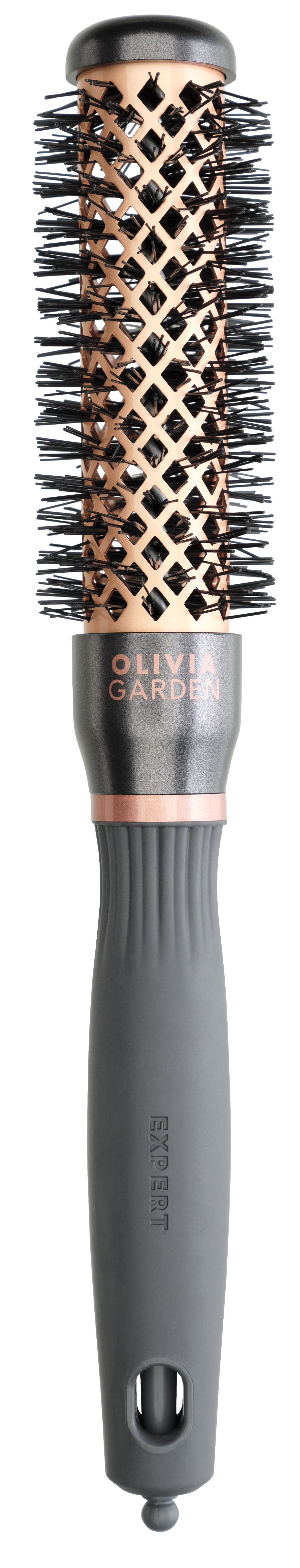 Olivia Garden Expert Blowout Heat Nylgard Bristles– Perie Profesională Termică  pentru Păr Gros și Indisciplinat