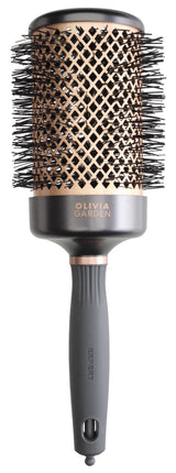 Olivia Garden Expert Blowout Heat Nylgard Bristles– Perie Profesională Termică  pentru Păr Gros și Indisciplinat