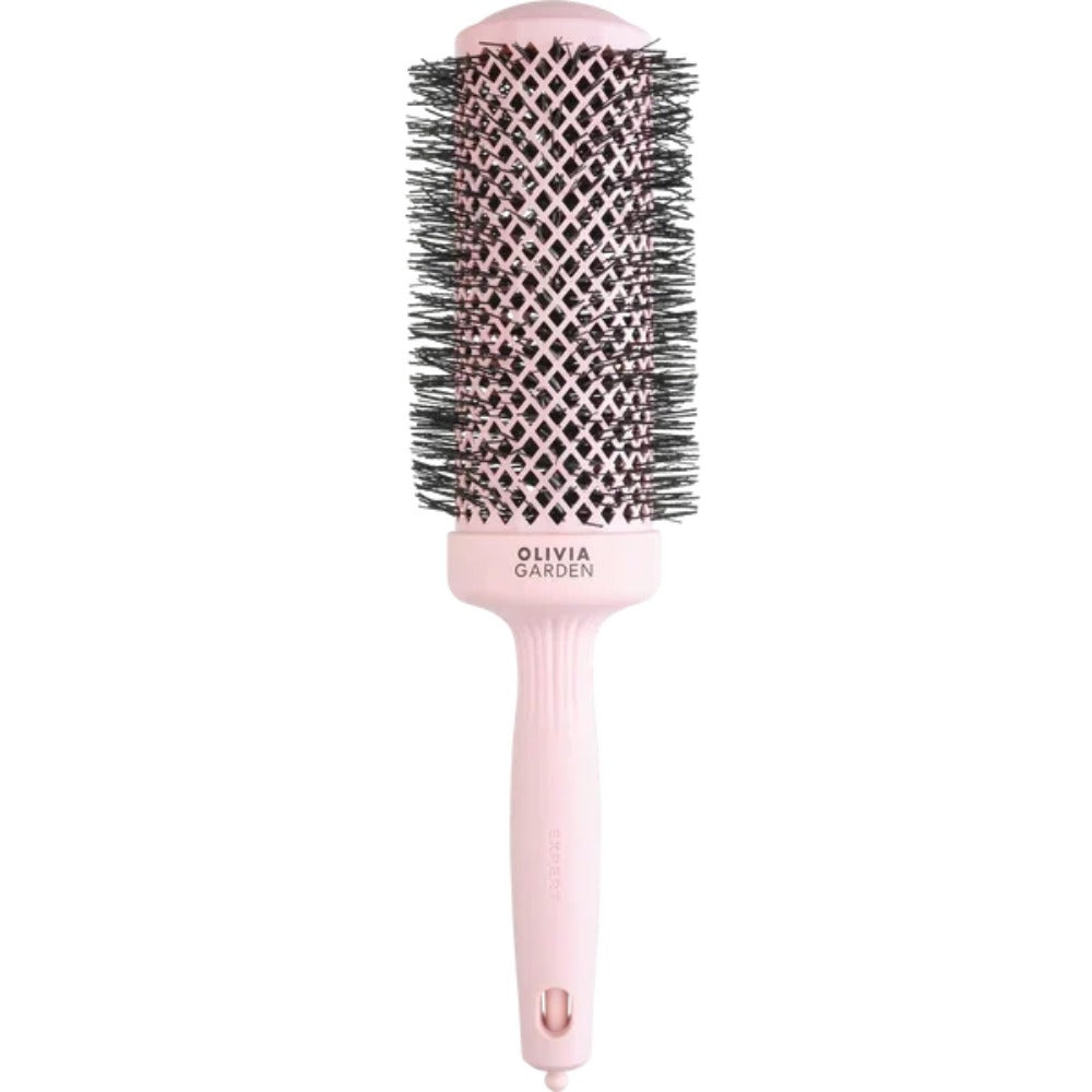 Olivia Garden Expert Blowout Speed XL Wavy Bristles Pastel Pink Perie Profesională pentru Blow-Dry Rapid 55