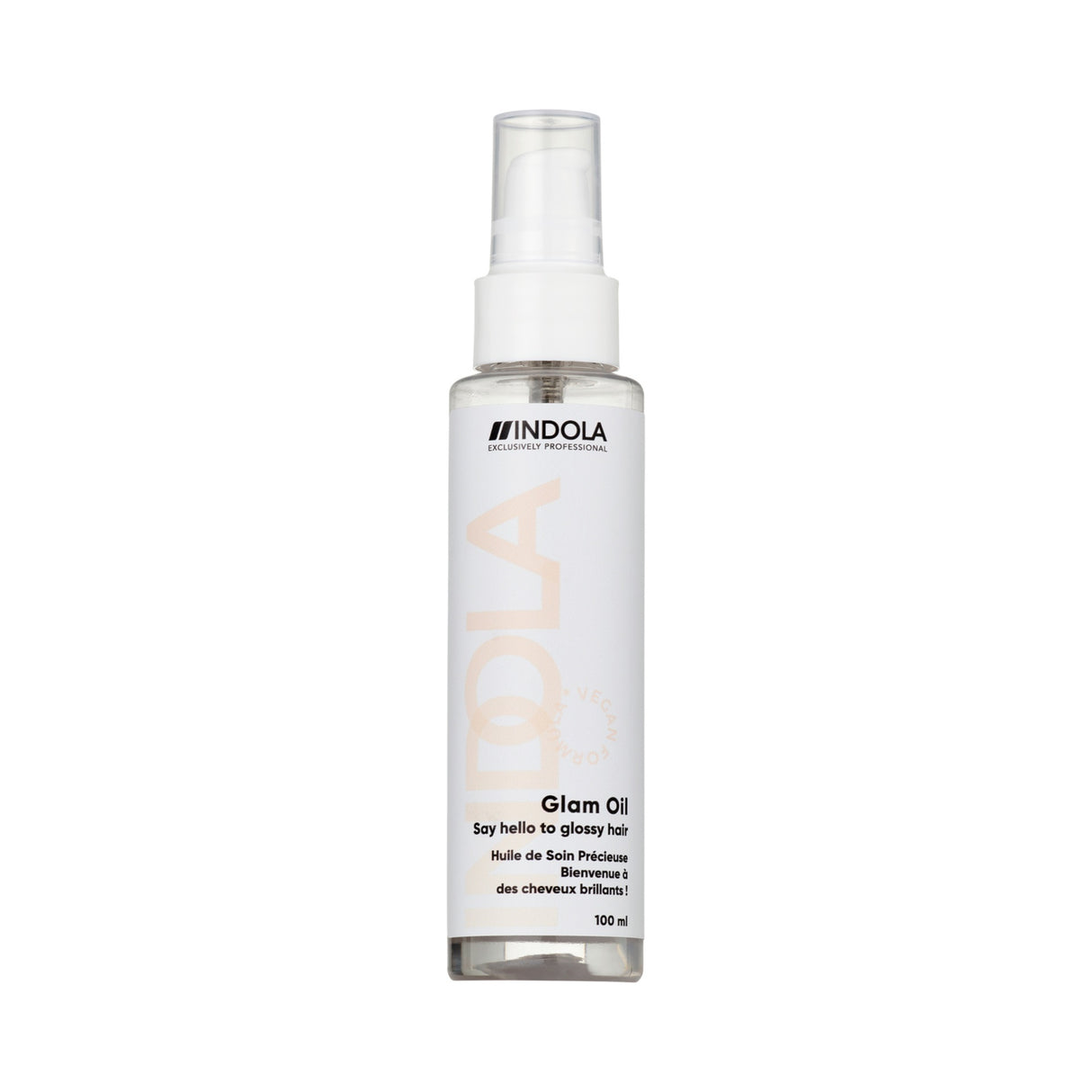 INDOLA Glam Oil – Ulei Strălucitor Leave-in cu Ulei de Floarea-Soarelui pentru Toate Tipurile de Păr 100ml