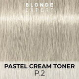 Indola Blonde Expert Pastel Cream Toner Vopsea De Păr Fără Amoniac– Ton pastelat cu reflexii metalice, pentru păr blond rafinat