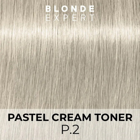 Indola Blonde Expert Pastel Cream Toner Vopsea De Păr Fără Amoniac– Ton pastelat cu reflexii metalice, pentru păr blond rafinat