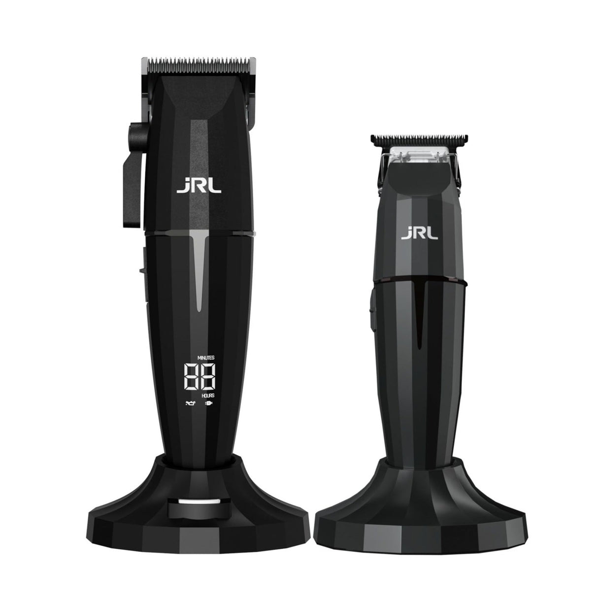 JRL Onyx Combo Collection – SET de Mașină Tuns 2020C-B 7500 RPM și Trimmer CORDLESS 2020T-B cu Tehnologie Smart-Clip, Cool Blade și Autonomie Extinsă