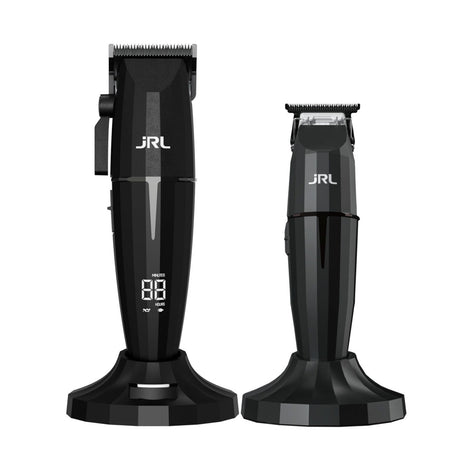 JRL Onyx Combo Collection – SET de Mașină Tuns 2020C-B 7500 RPM și Trimmer CORDLESS 2020T-B cu Tehnologie Smart-Clip, Cool Blade și Autonomie Extinsă