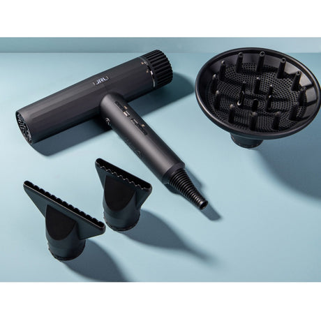 JRL Set Uscator de par Forte Pro Dryer 90.000 RPM + 2 Perii pentru par