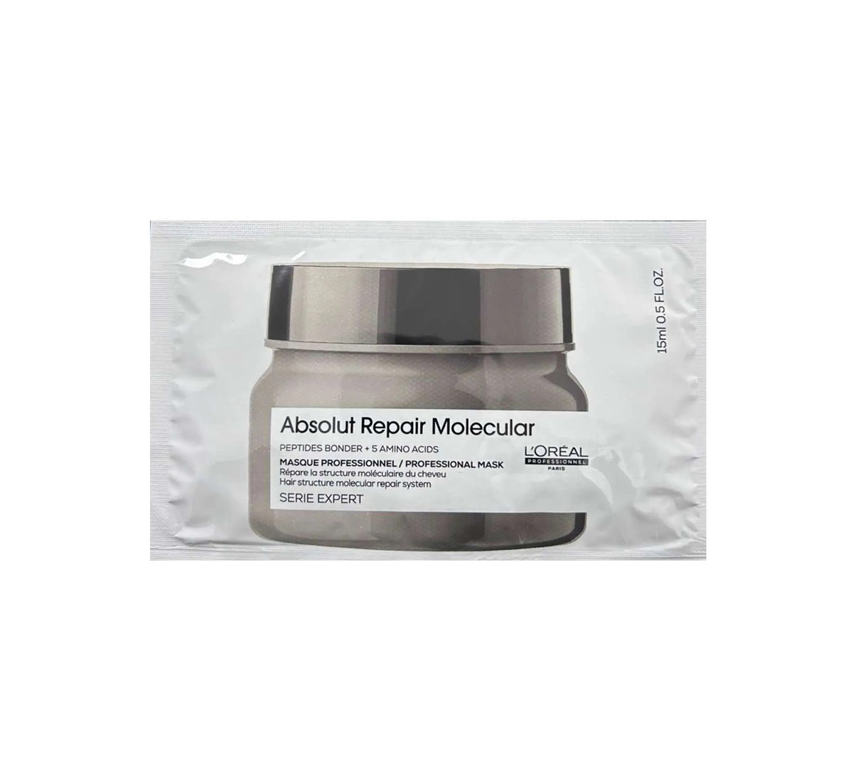 Masca L'Oréal Absolut Repair Molecular pentru repararea intensă a părului.