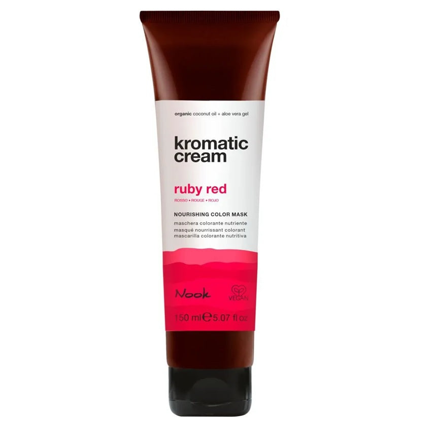 Nook Kromatic Cream 150ml – Cremă Profesională de Colorare cu Pigmenți Direcți, Fără Siliconi, cu pH Acid și Ingrediente Naturale