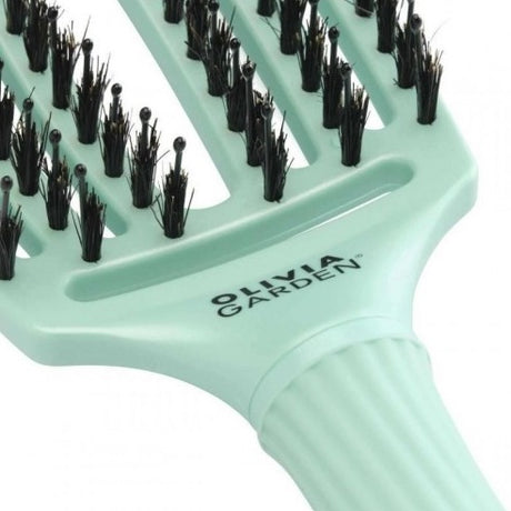 Perie De Păr Profesională Pentru Descâlcire Cu Peri De Mistreț Și Nailon Fingerbrush Iconic Boar&Nylon