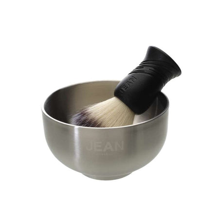 Olivia Garden The Shaving Kit Set Profesional de Bărbierit (Pămătuf + Bol pentru Spumă)