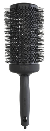 Olivia Garden Expert Blowout Black Label 65 – Perie Profesională Extra-Long cu Peri Wavy pentru Volum Maxim, Strălucire și Uscare Rapidă