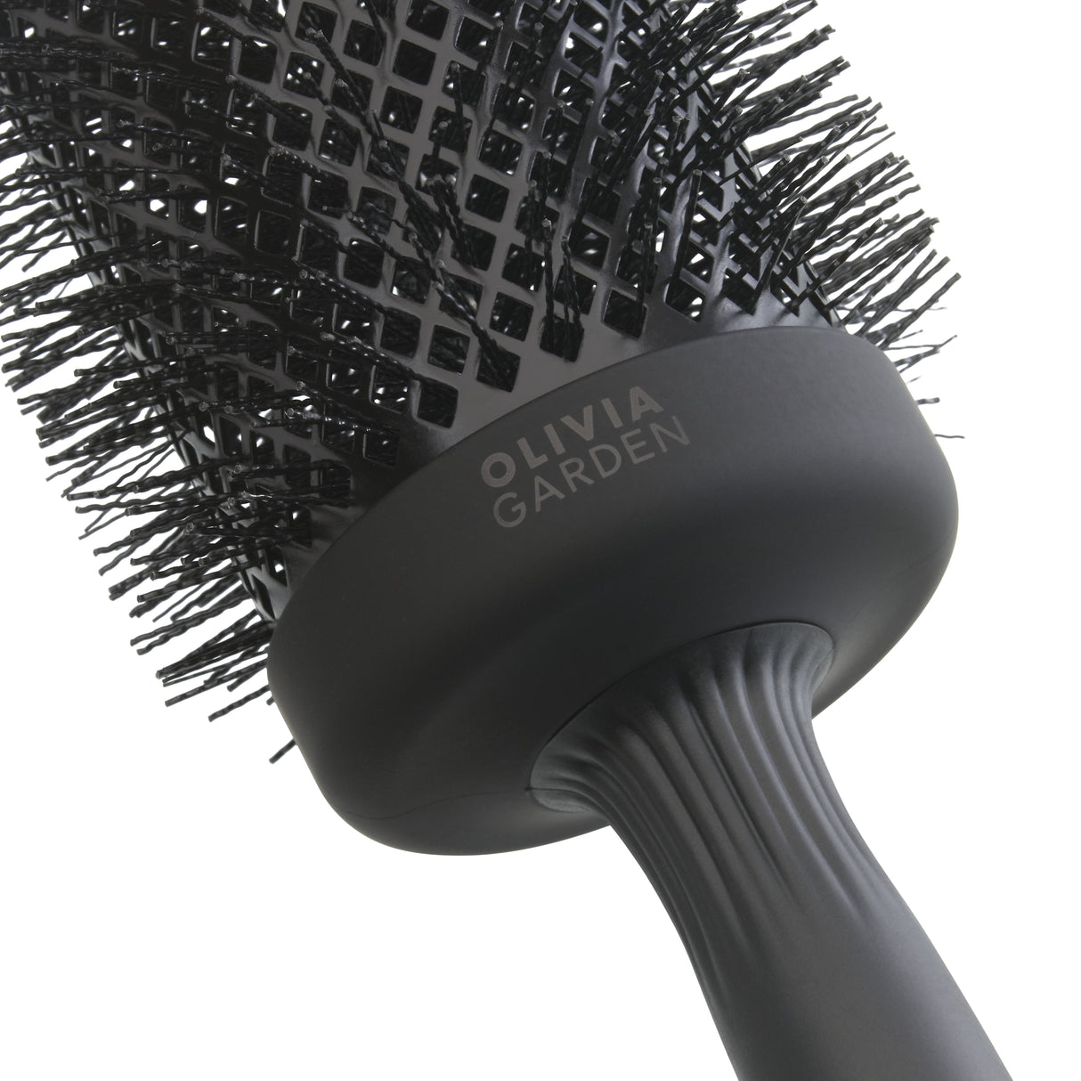 Olivia Garden Expert Blowout Black Label 65 – Perie Profesională Extra-Long cu Peri Wavy pentru Volum Maxim, Strălucire și Uscare Rapidă