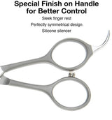 Olivia Garden StraightCut 5.75” – Foarfecă Profesională de Tuns cu Design Ergonomic, Lamă Ultra-Ascuțită și Tăiere de Precizie