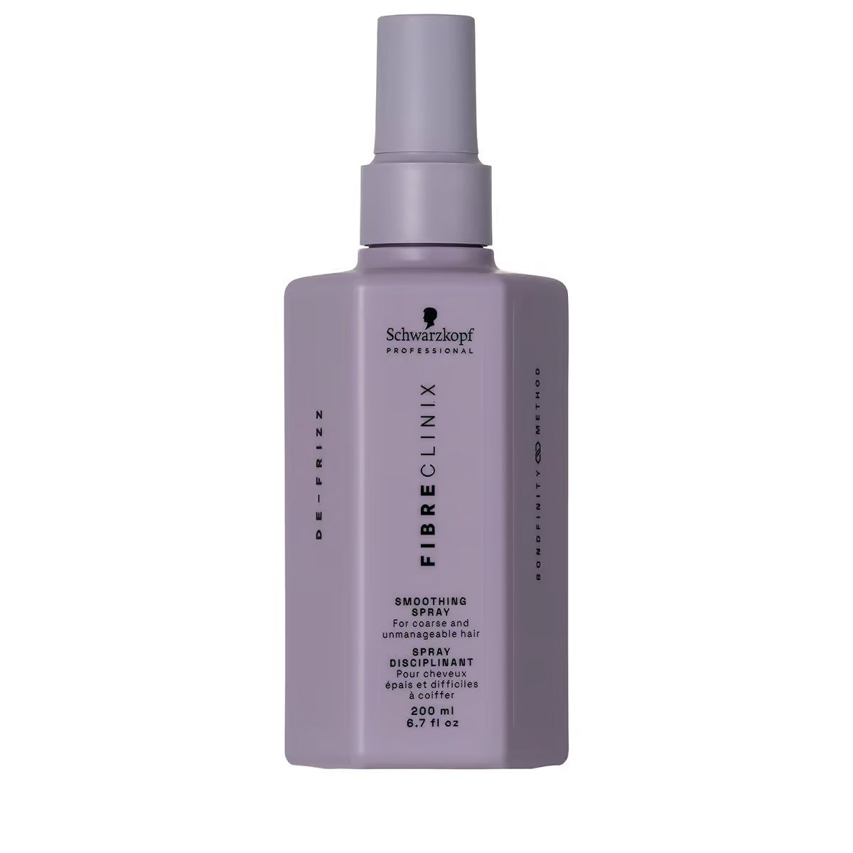 Balsam Spray Leave-In Reparator Și Disciplinant Anti-Frizz Schwarzkopf Professional Bonacure Fibre Clinix De-Frizz Smoothing Spray 200ml