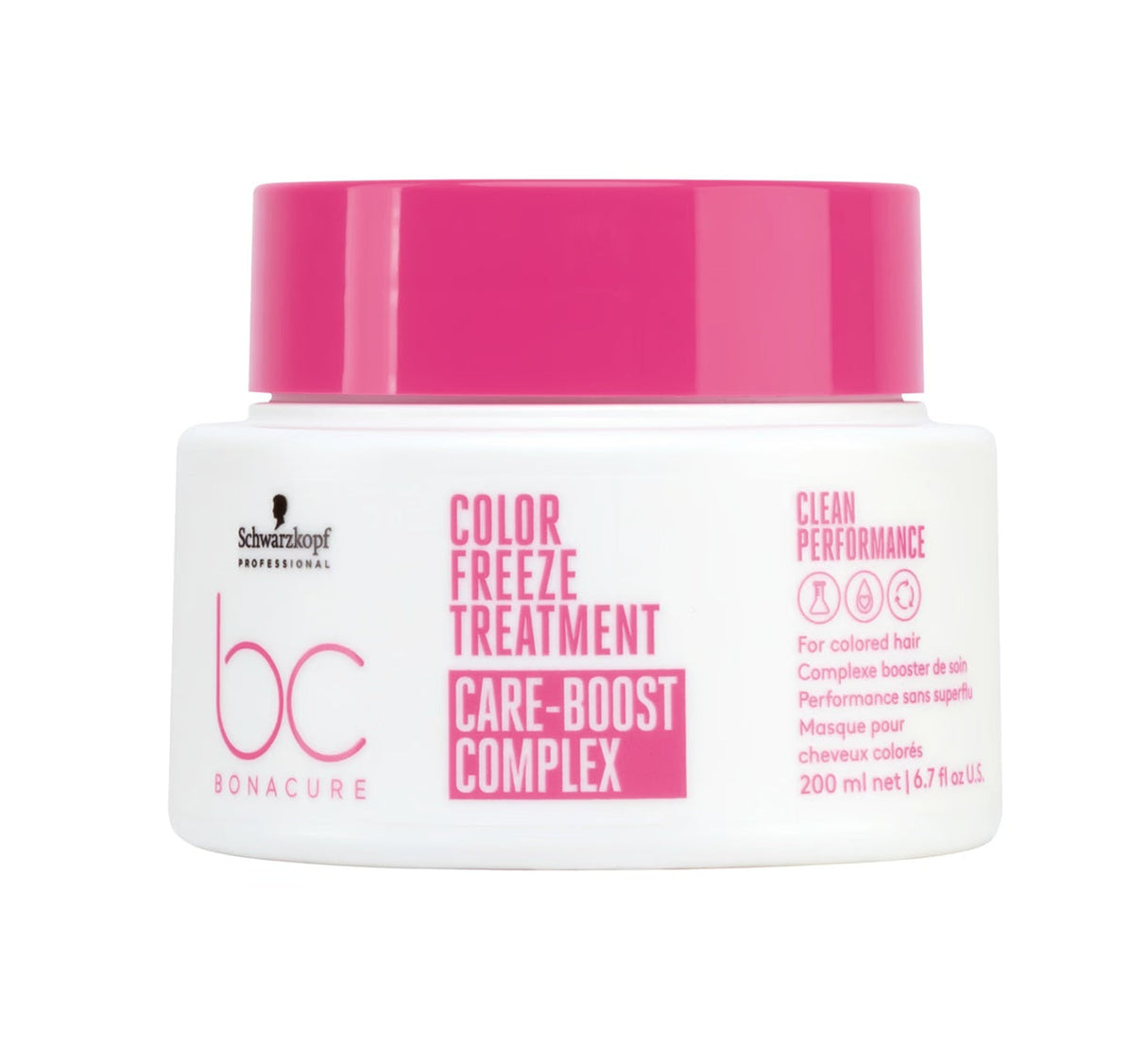 Schwarzkopf Professional BC Bonacure Color Freeze Treatment – Tratament Profesional Vegan pentru Fixarea Culorii, pH 4.5 Balancer, Protecție de Până la 30 de Spălări