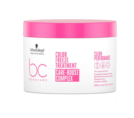 Schwarzkopf Professional BC Bonacure Color Freeze Treatment – Tratament Profesional Vegan pentru Fixarea Culorii, pH 4.5 Balancer, Protecție de Până la 30 de Spălări