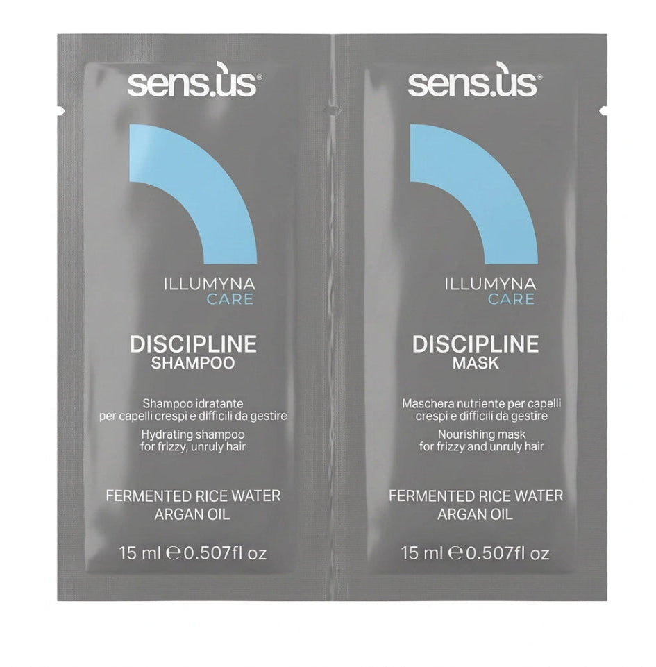 Sensus Illumyna Care Discipline Set șampon și mască 15 ml