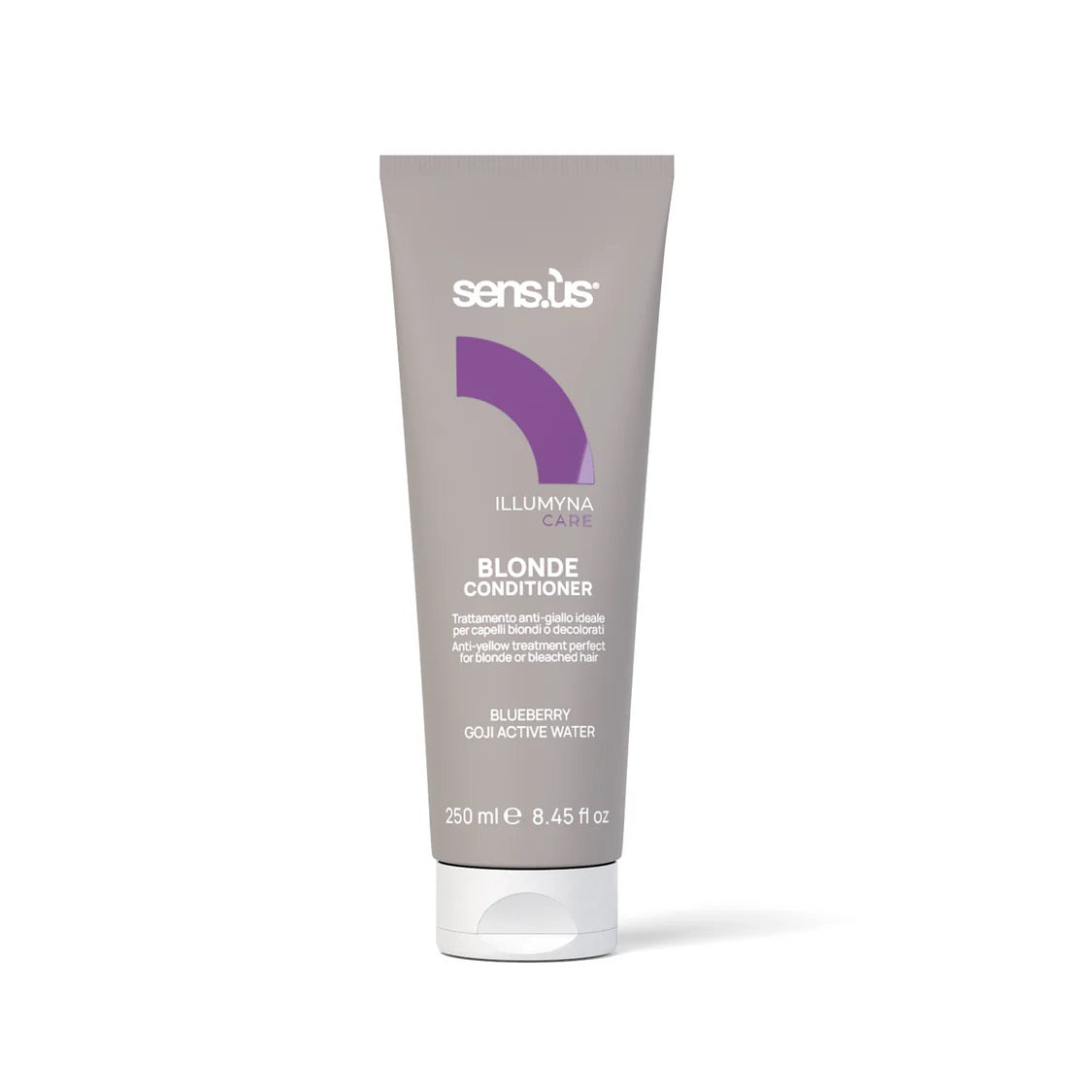 Balsam Pentru Păr Blond Sau Decolorat Cu Efect Anti-Îngălbenire  Sensus Illumyna Blonde Conditioner