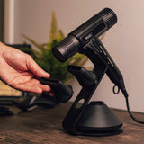 Wahl Stand Suport Profesional pentru Uscătorul de Păr Vanquish – Stabilitate, Organizare și Design Premium în Salonul Tău