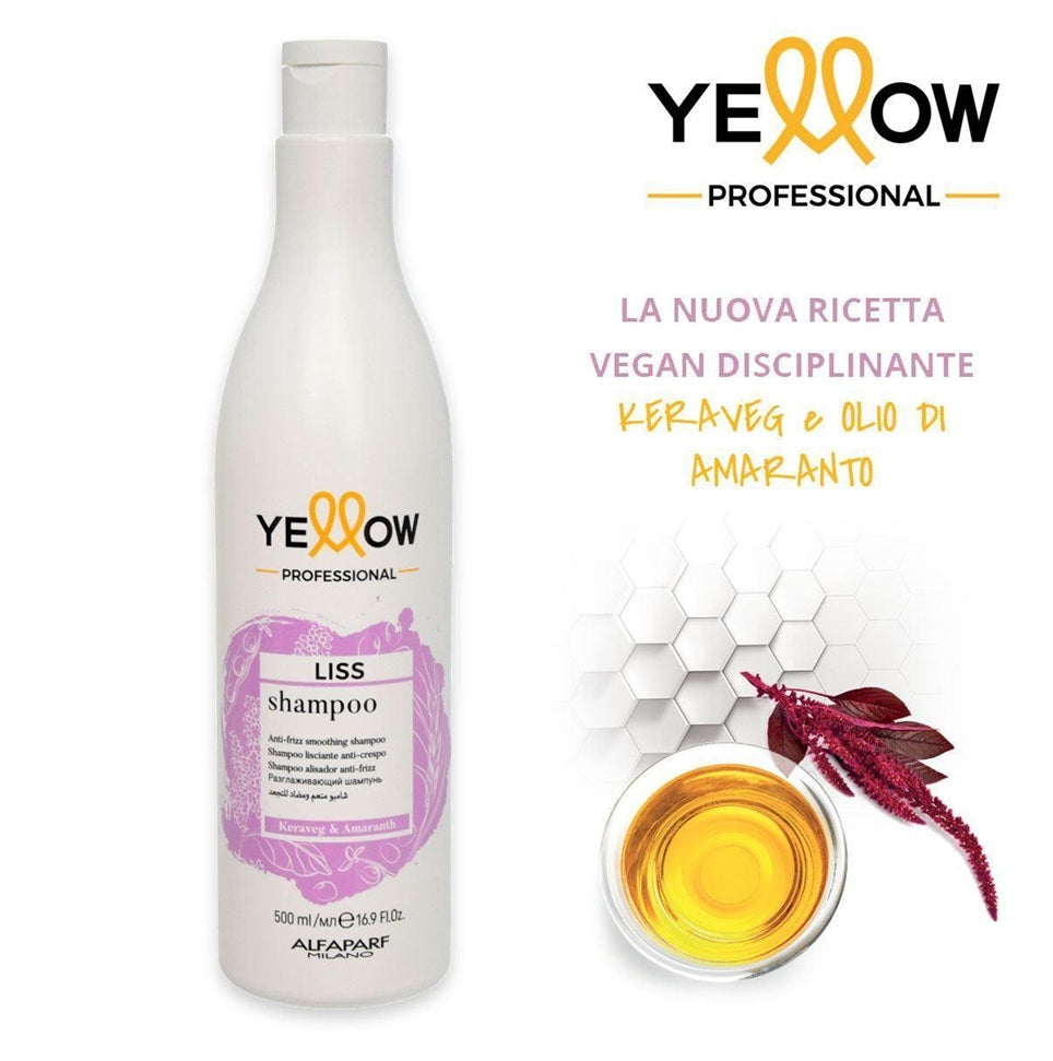 Yellow Professional Liss Șampon de Netezire Cu Protecție UV 500 ml