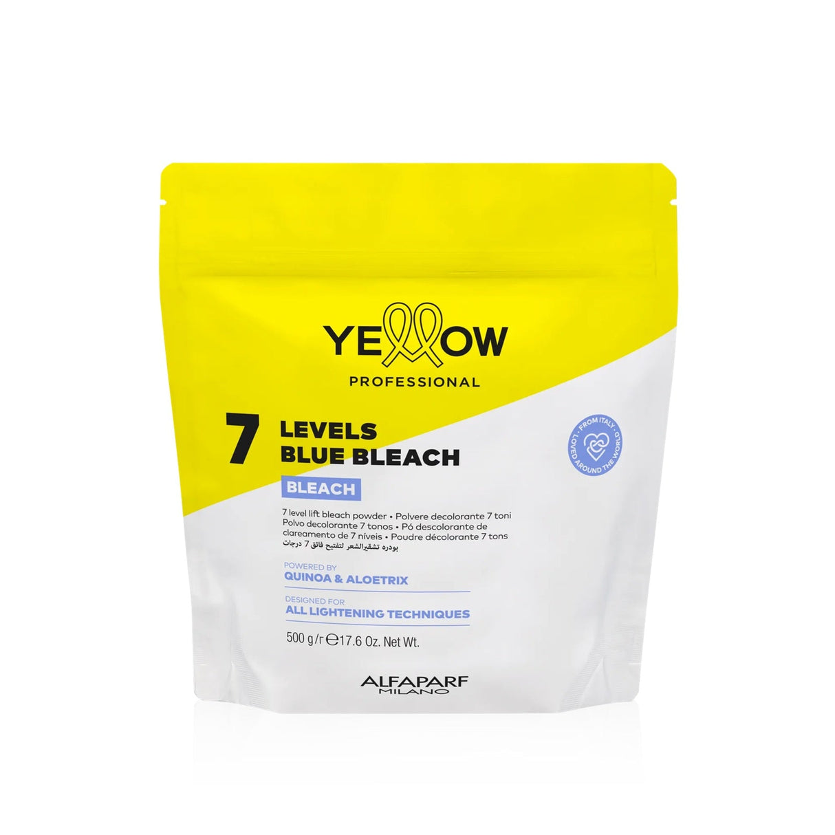Yellow Professional Pudră Decolorantă Albastră 7 Tonuri 500g
