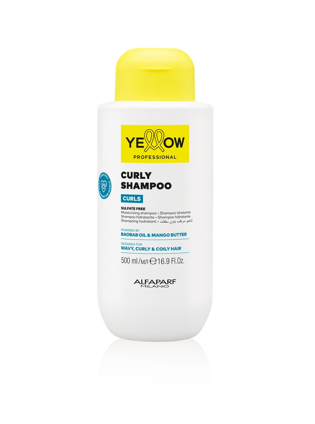 Yellow Professional Curls Șampon pentru Păr Cret și Ondulat
