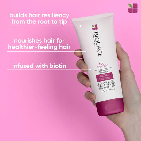 Balsam Profesional Biolage FullDensity – Fortifiere și Volum pentru Păr Subțire 200ml
