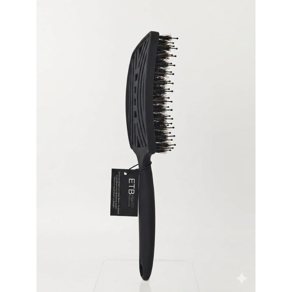 ETB Hair Professional Perie Pentru Descalcire Curbata Medie