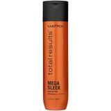 Șampon Profesional Netezire & Anti-Frizz Matrix Total Results Mega Sleek – Cu Unt de Shea 300ml