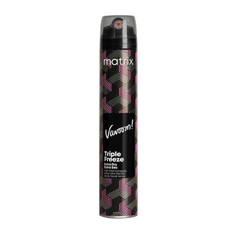 Fixativ Profesional cu Uscare Rapidă Matrix Vavoom Triple Freeze Extra Dry – Fixare Maximă și Volum 300ml - Păr
