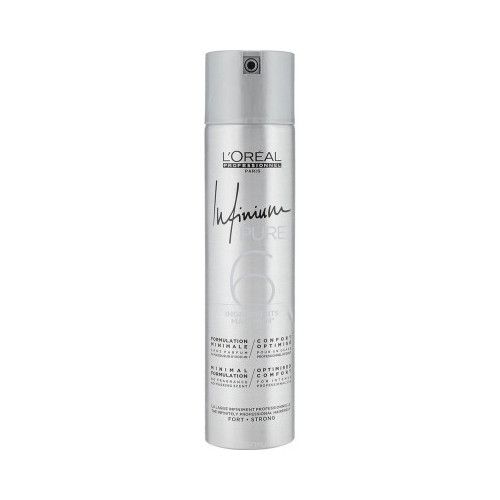 Fixativ Profesional L’Oréal Professionnel Infinium Pure Extra Strong 300ml– Fixare Extra-Puternică Ultra-Uscată Fără