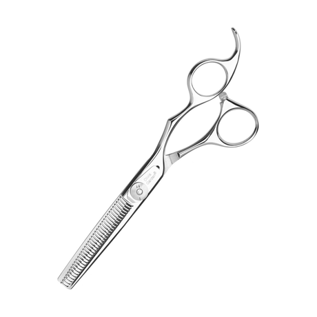 Foarfecă de filat profesională Olivia Garden SilkCut 6.35” din oțel japonez pentru subțiere și texturare