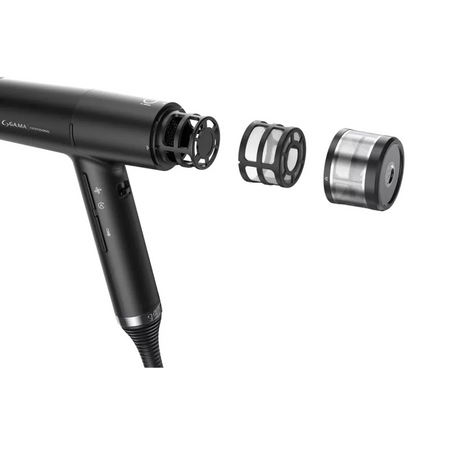 GA.MA iQ 1 Perfetto– Uscător de Păr Profesional Ultralight cu Motor Digital Brushless Tehnologie Oxy Active și Funcție