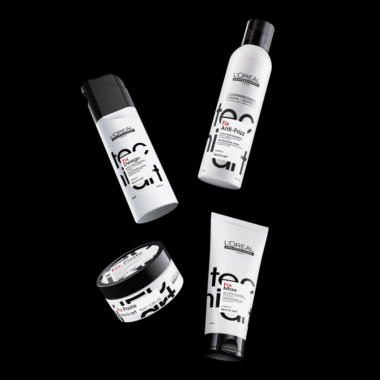 Gel de Fixare Profesional L’Oréal Professionnel Tecni.Art Fix Max 200ml – Fixare Extra-Puternică Strălucire Intensă