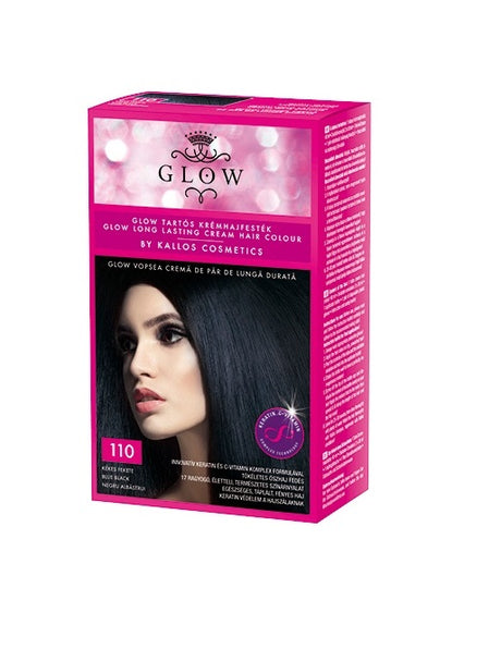 Kallos Glow – Vopsea de Păr Profesională cu Vitamina C și Cheratină, Culoare Intensă și Protecție Avansată