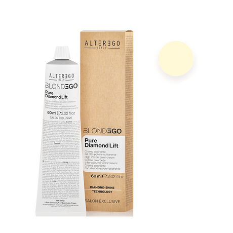 AlterEgo Blondego Pure Diamond Vopsea De Păr Permanentă 60ml Blond Special - Deschidere Perfectă