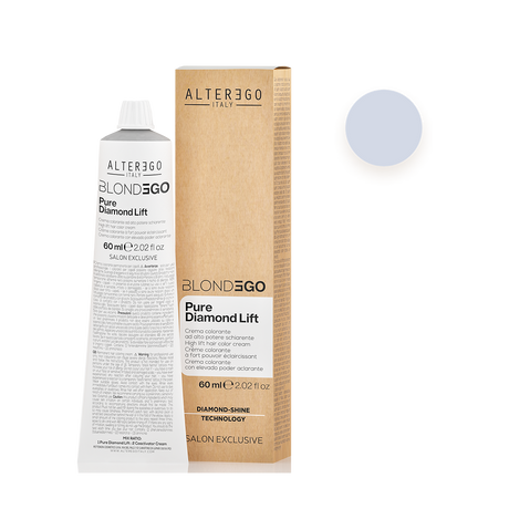 AlterEgo Blondego Pure Diamond Vopsea De Păr Permanentă 60ml Blond Special - Deschidere Perfectă