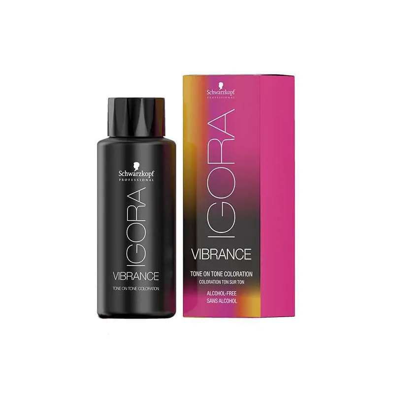 Schwarzkopf Professional Igora Vibrance Vopsea de Păr Lichidă  Demi-Permanentă 60ml Reîmprospătare Culoare și Protecție