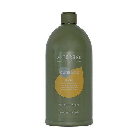 Șampon Iluminator Pentru Părul Rebel Și Indisciplinat AlterEgo CureEgo Silk Oil