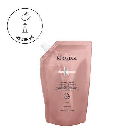 Kérastase Chroma Absolu Bain Chroma Respect – Șampon Profesional Hidratant pentru Păr Vopsit și Sensibilizat