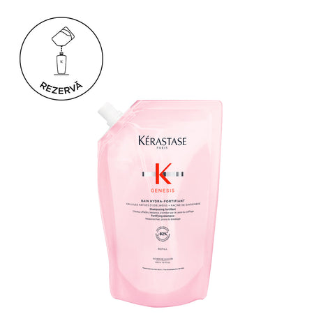 Kérastase Genesis Bain Hydra-Fortifiant – Șampon Profesional Anti-Cădere pentru Păr Fin și Gras