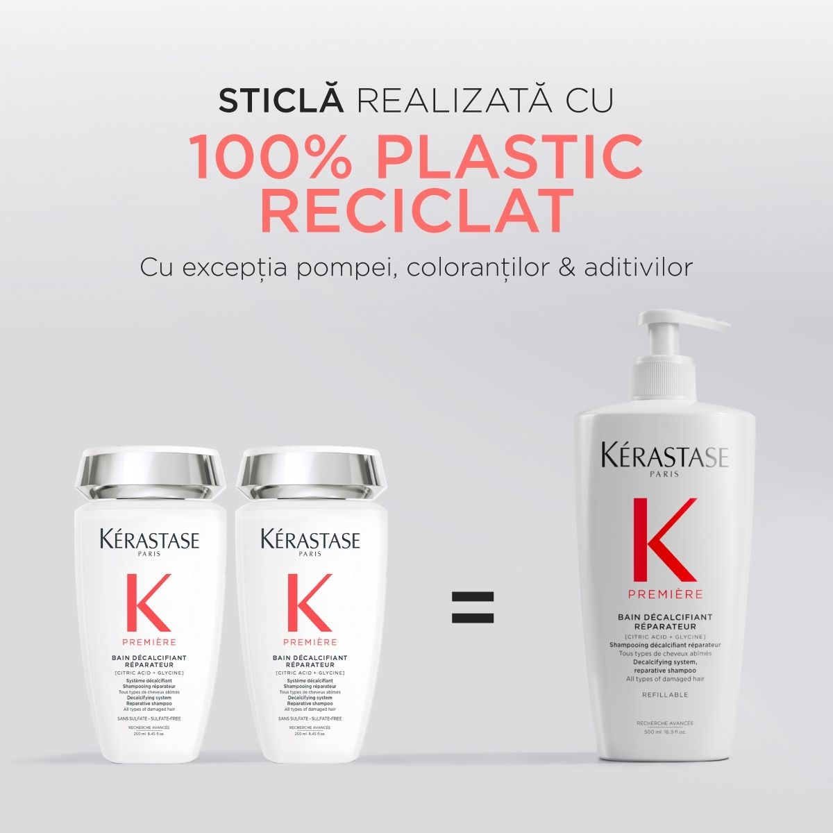 Kérastase Première Bain Décalcifiant Réparateur – Șampon Profesional Decalcifiant și Reparator pentru Păr Deteriorat