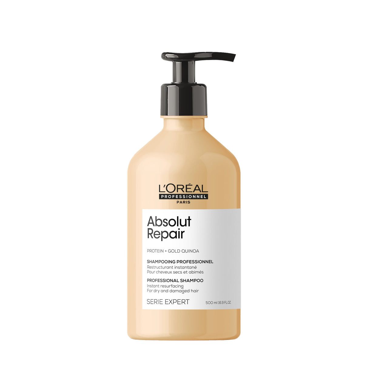 Șampon Profesional L’Oréal Professionnel Absolut Repair Lipidium – Reparare Intensă și Strălucire pentru Păr Deteriorat