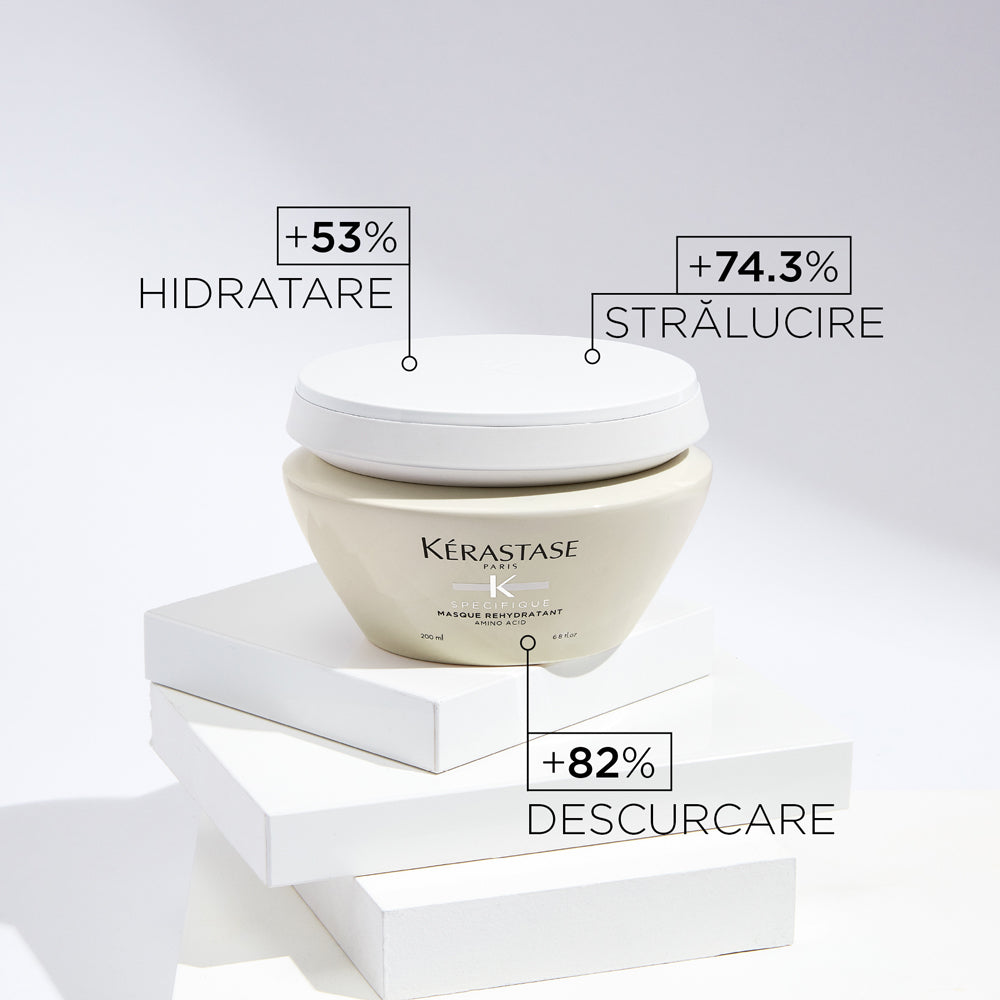 Mască Rehidratantă cu Aminoacizi și Complex Hidratant Activ Kérastase Specifique Masque Rehydratant 200 ml - Păr