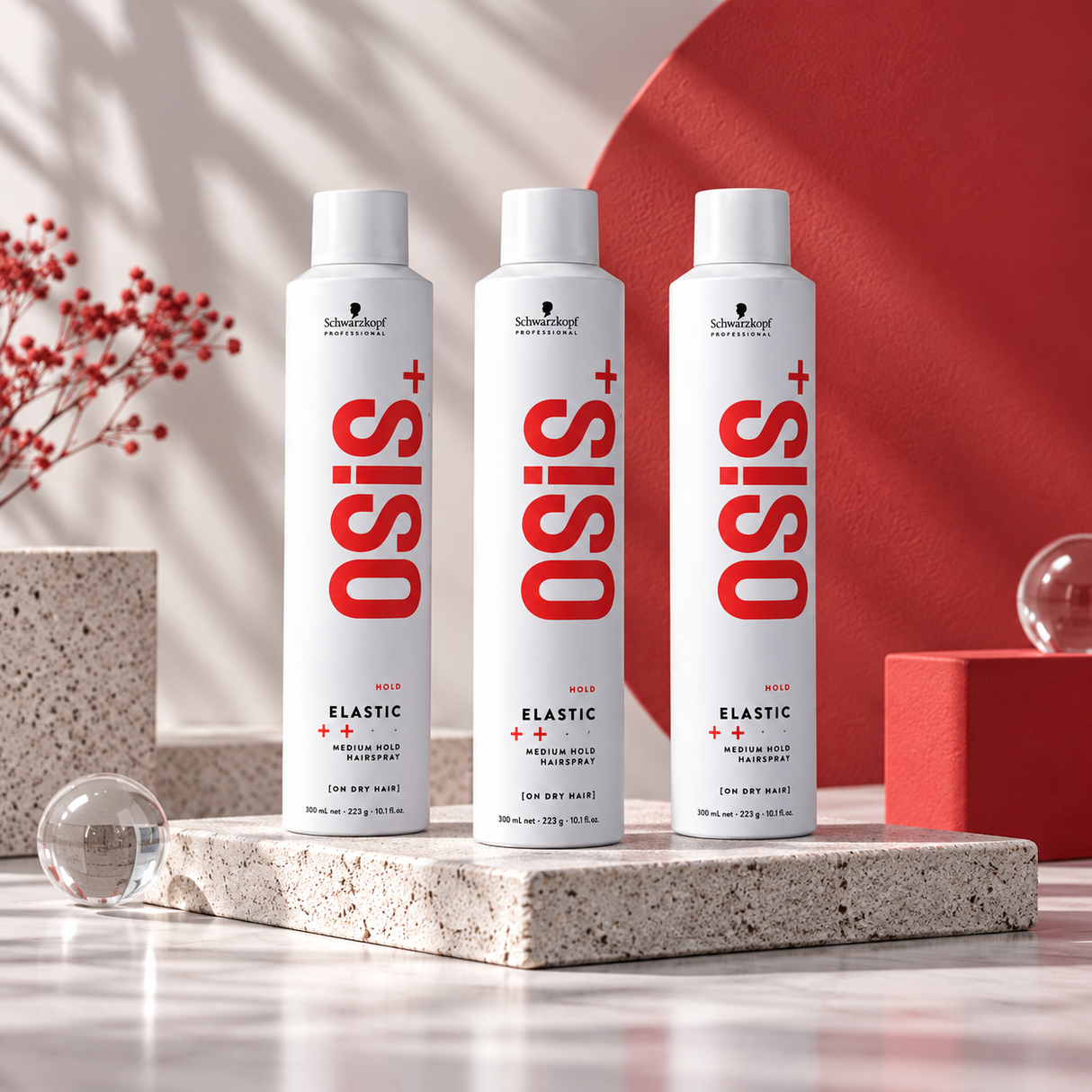 Schwarzkopf Professional Pachet Osis+ Elastic 500ml