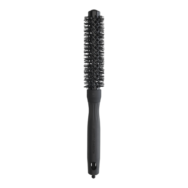 Perie termică rotundă Olivia Garden Expert Blowout Speed 20mm Black Label bară ceramică lungă și peri ondulați