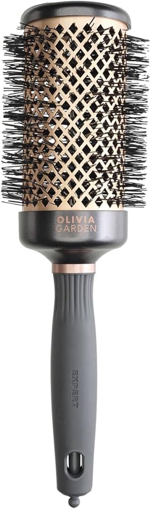 Olivia Garden Expert Blowout Heat Nylgard Bristles– Perie Profesională Termică  pentru Păr Gros și Indisciplinat