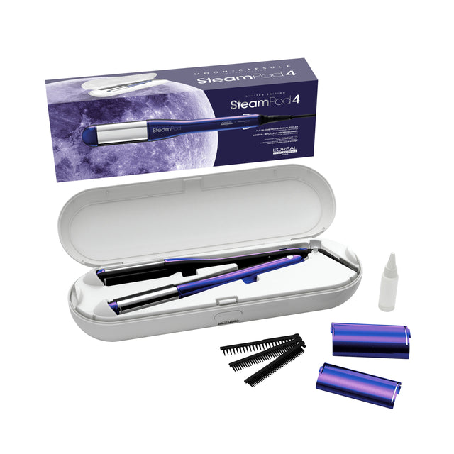Placă Profesională L’Oréal Professionnel Steampod 4.0 MOON CAPSULE – Ediție Limitată - Aparatură